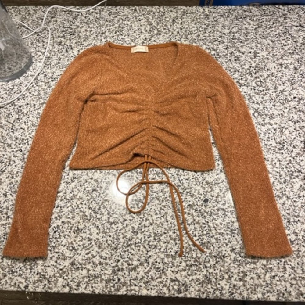 Alter'd State Orange Crop Top